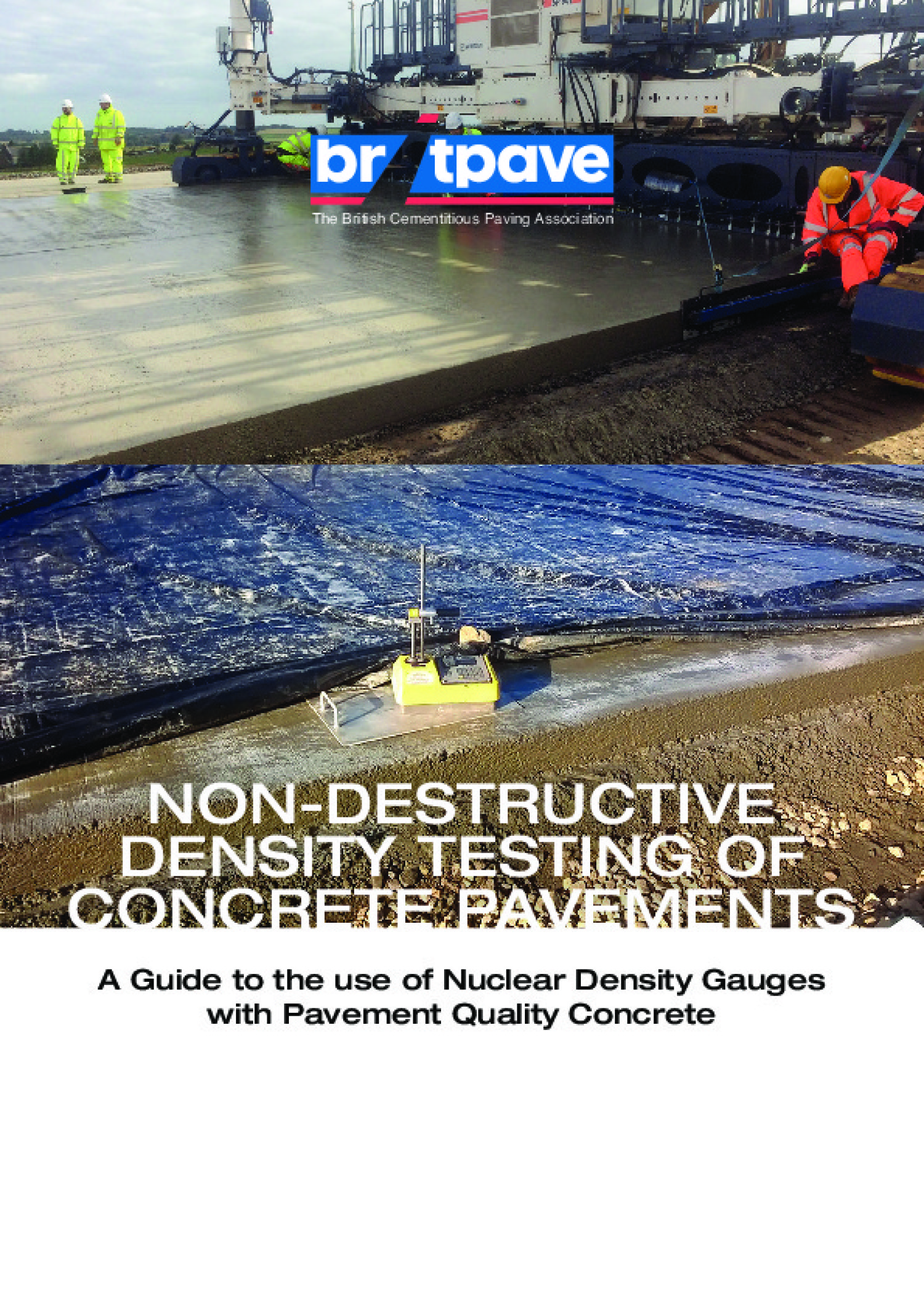 Picture of Non-Destructive Density Testing of Concrete Pavements