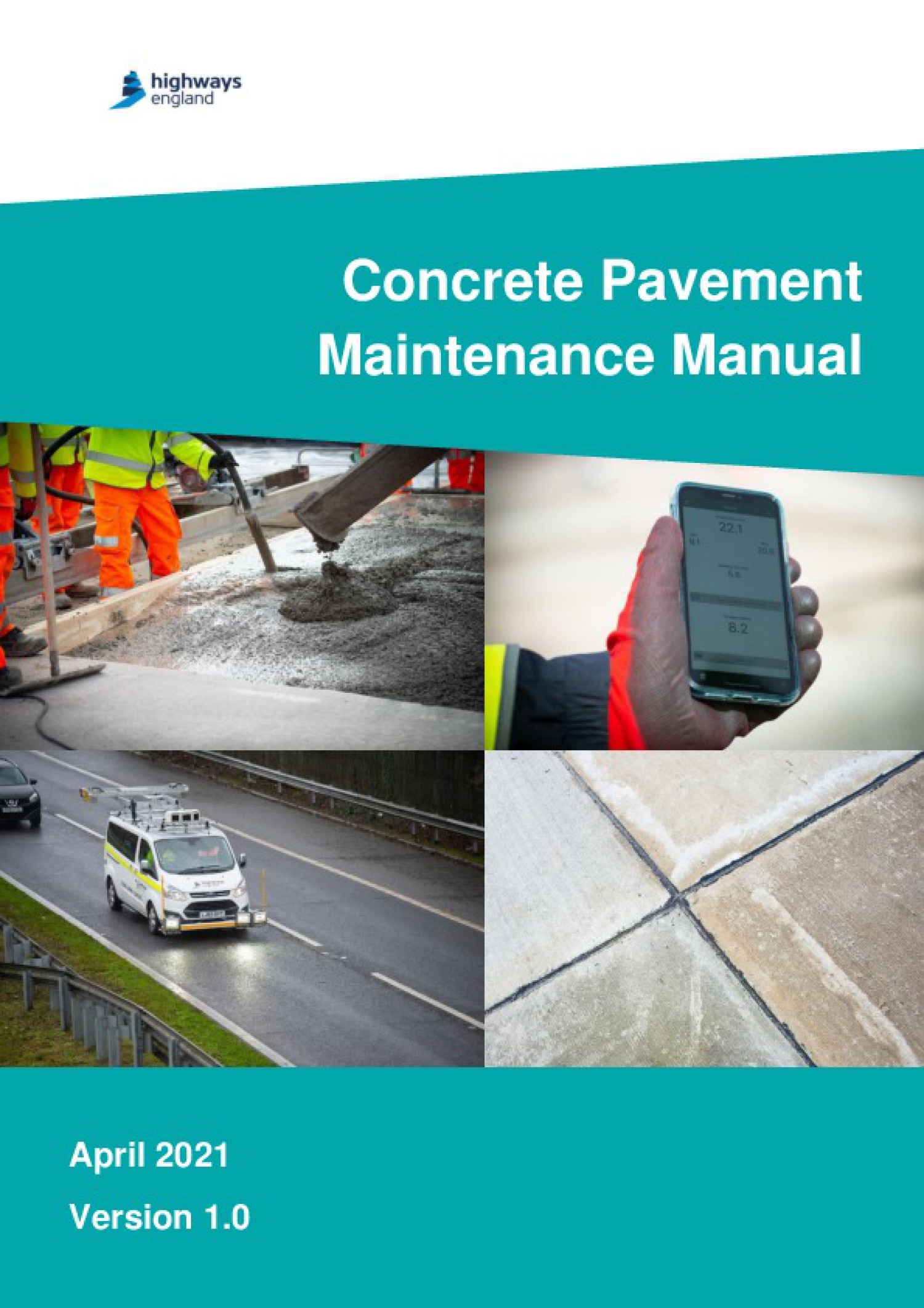 Picture of Concrete Pavements Maintenance Manual
