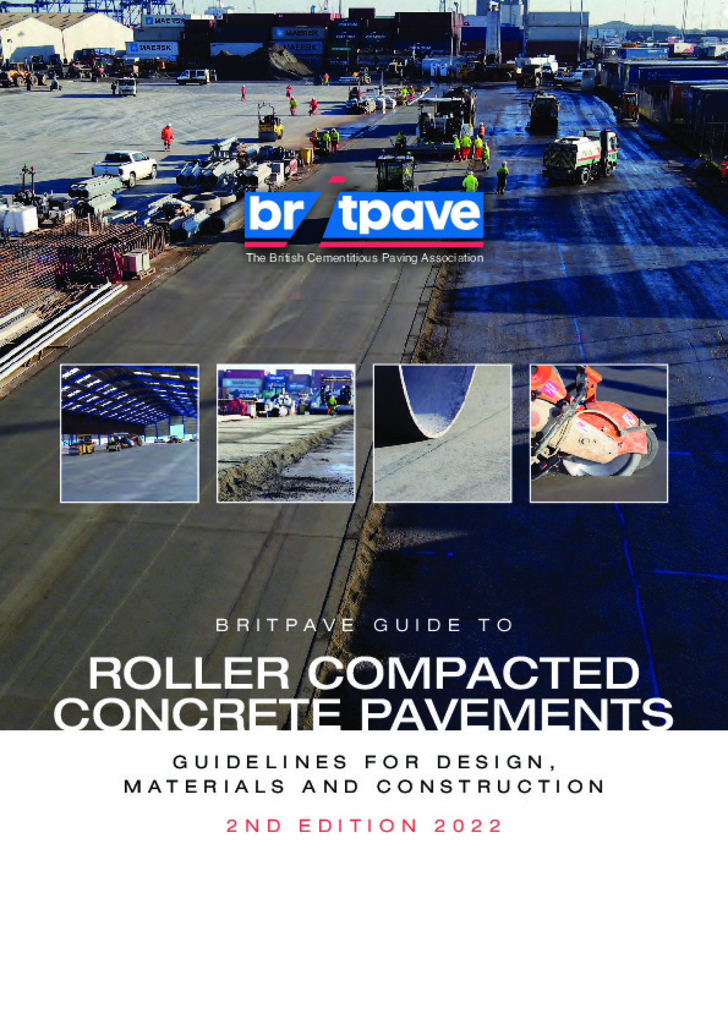 Picture of Britpave Guide to Roller Compacted Concrete Pavements - 2nd Edition 2022